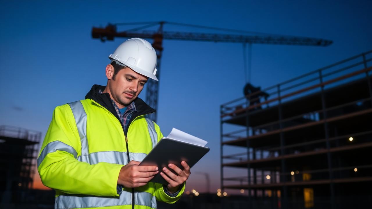 Business owner in Oldham reviewing unpaid commercial invoices with a debt recovery specialist